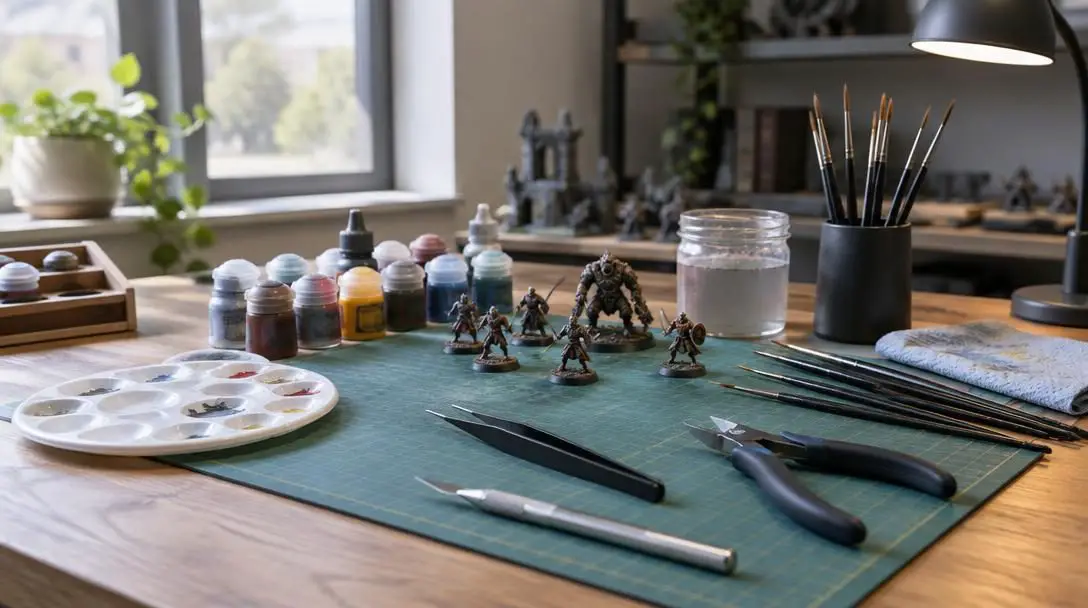 The Top 5 Must-Have Tools for Miniature Painting
