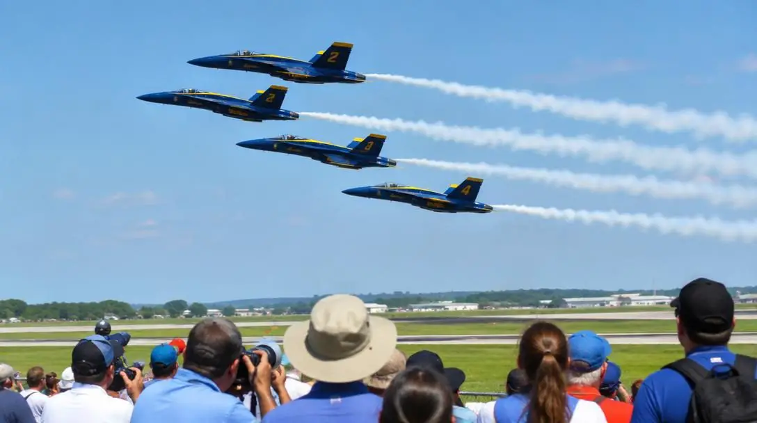 Top 5 Airshows in North America for Aircraft Spotters and Fans