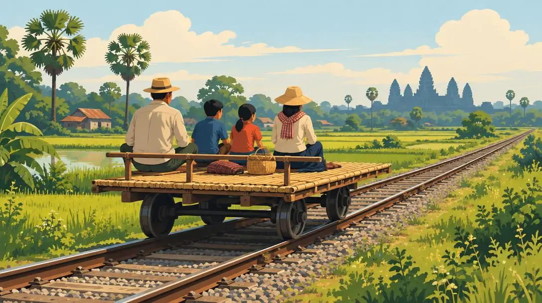 Cambodian Bamboo Train (Norry)