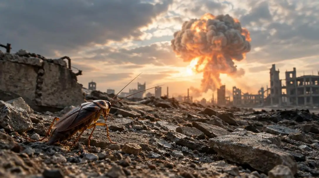 Would Cockroaches Really Survive A Nuclear War? And 4 Other Weird Cockroach Facts