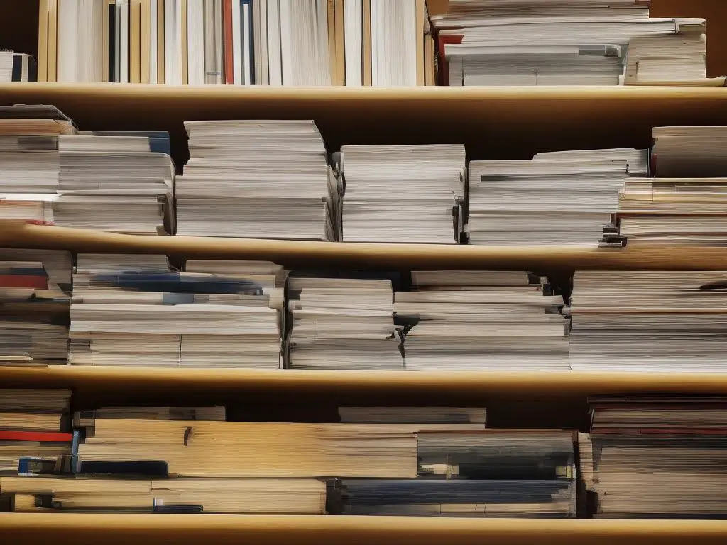 A photograph of books on chess lined up on a shelf