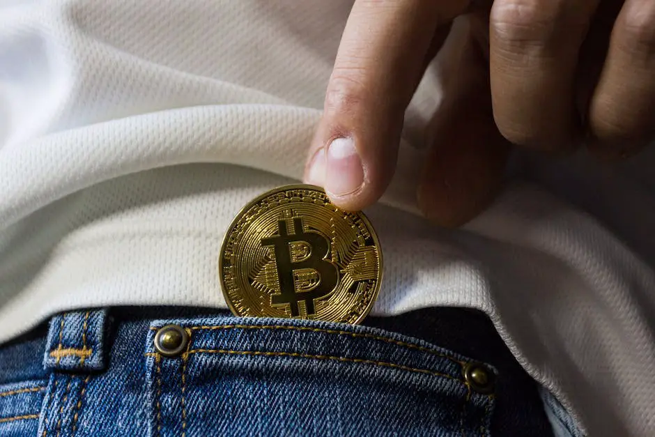 Man holding a Bitcoin on one hand, and a stablecoin on the other hand with question marks surrounding them, featuring the text: Exploring the Risks and Challenges of Stablecoins